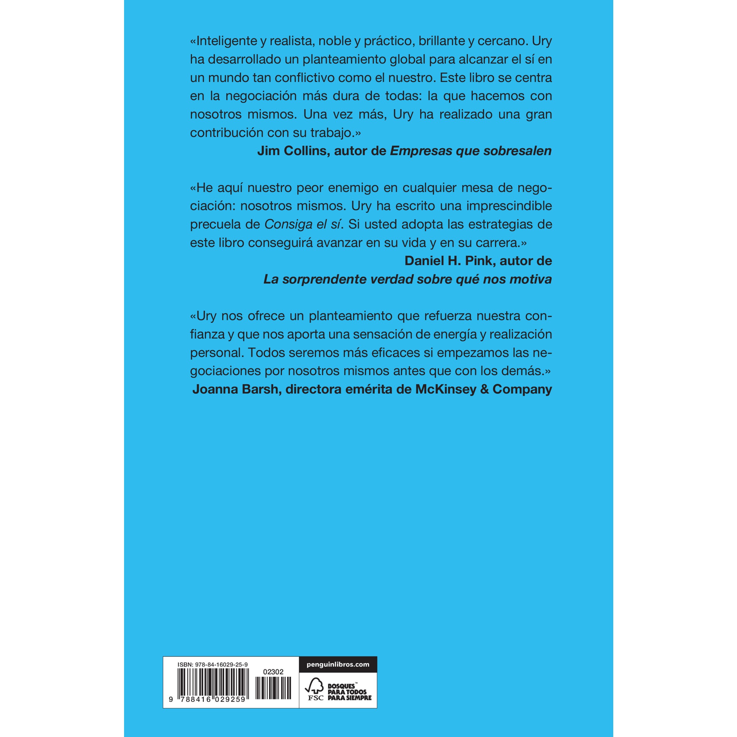 Obtenga el sí consigo mismo: Superar los obstáculos interiores para negociar con éxito (Tapa blanda) 2