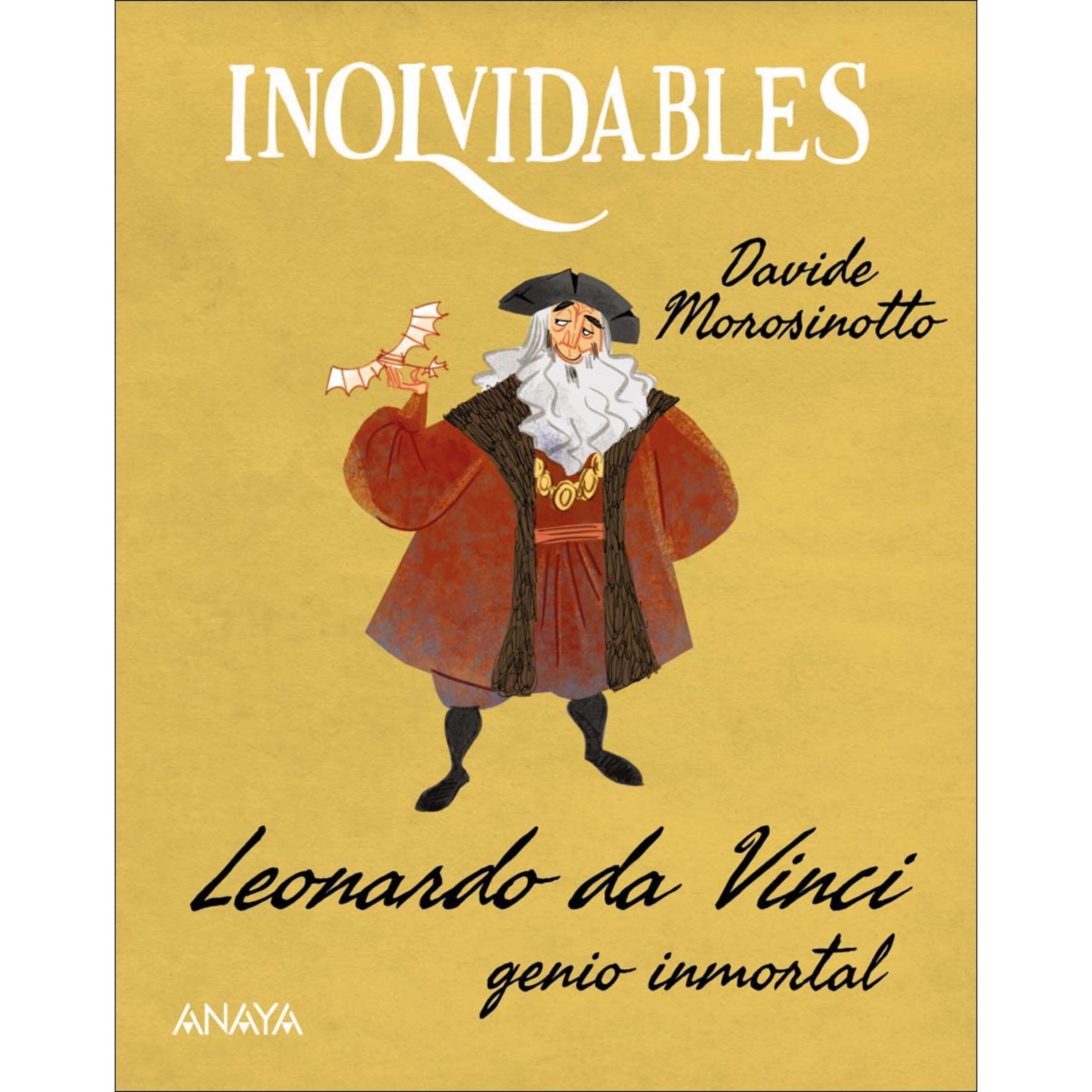 Leonardo da Vinci, genio inmortal: Biografía ilustrada para lectores infantiles (Capa mole com abas) 1