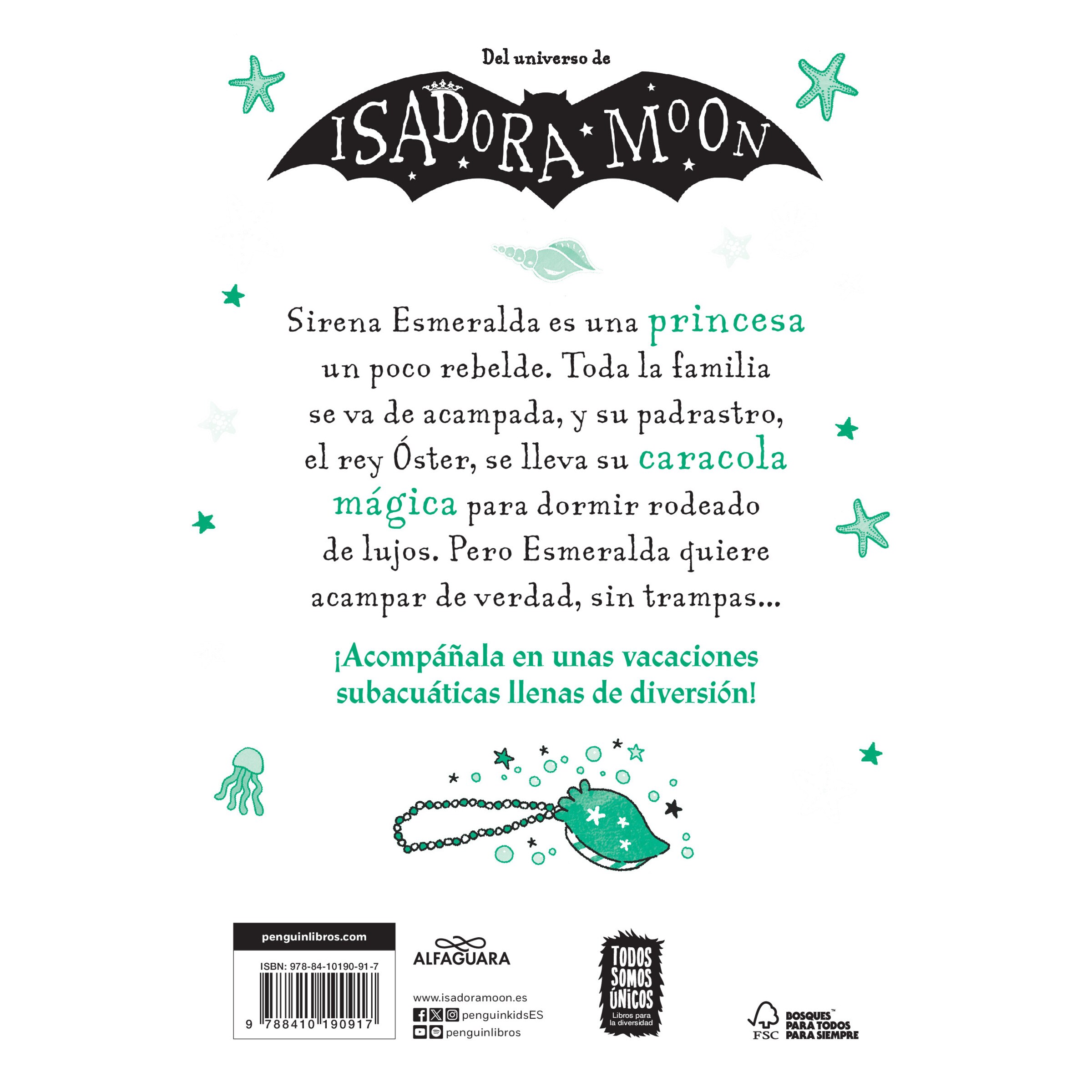 La sirena Esmeralda 5 - La Sirena Esmeralda y la caracola mágica (Capa mole) 2