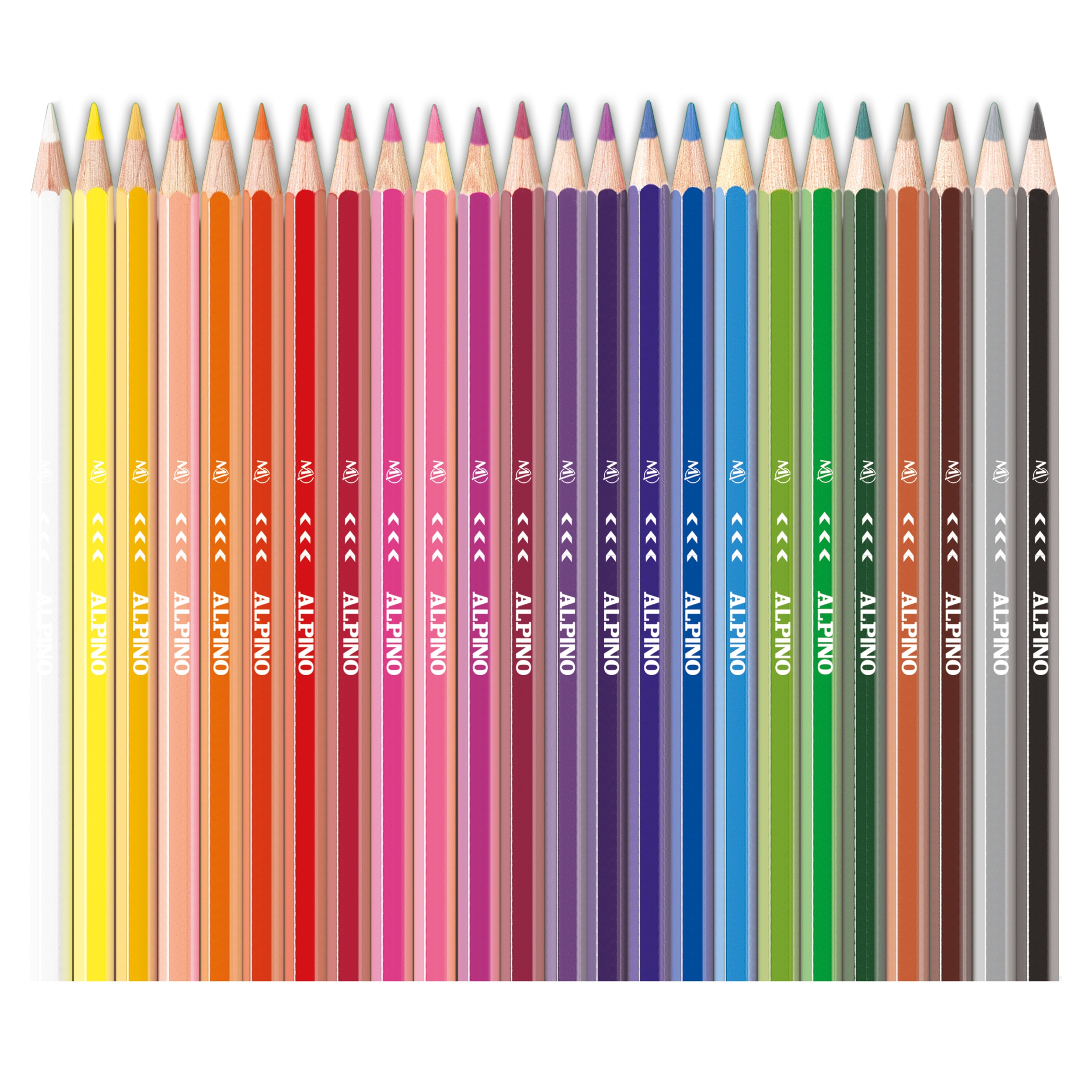 Estojo de 24 lápis de cor Alpino Up cores mina premium 3