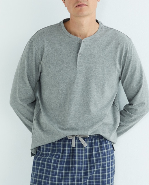 Imagen 0 de Camiseta manga larga panadera hombre