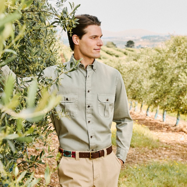 Imagen 0 de Camisa de hombre estilo safari