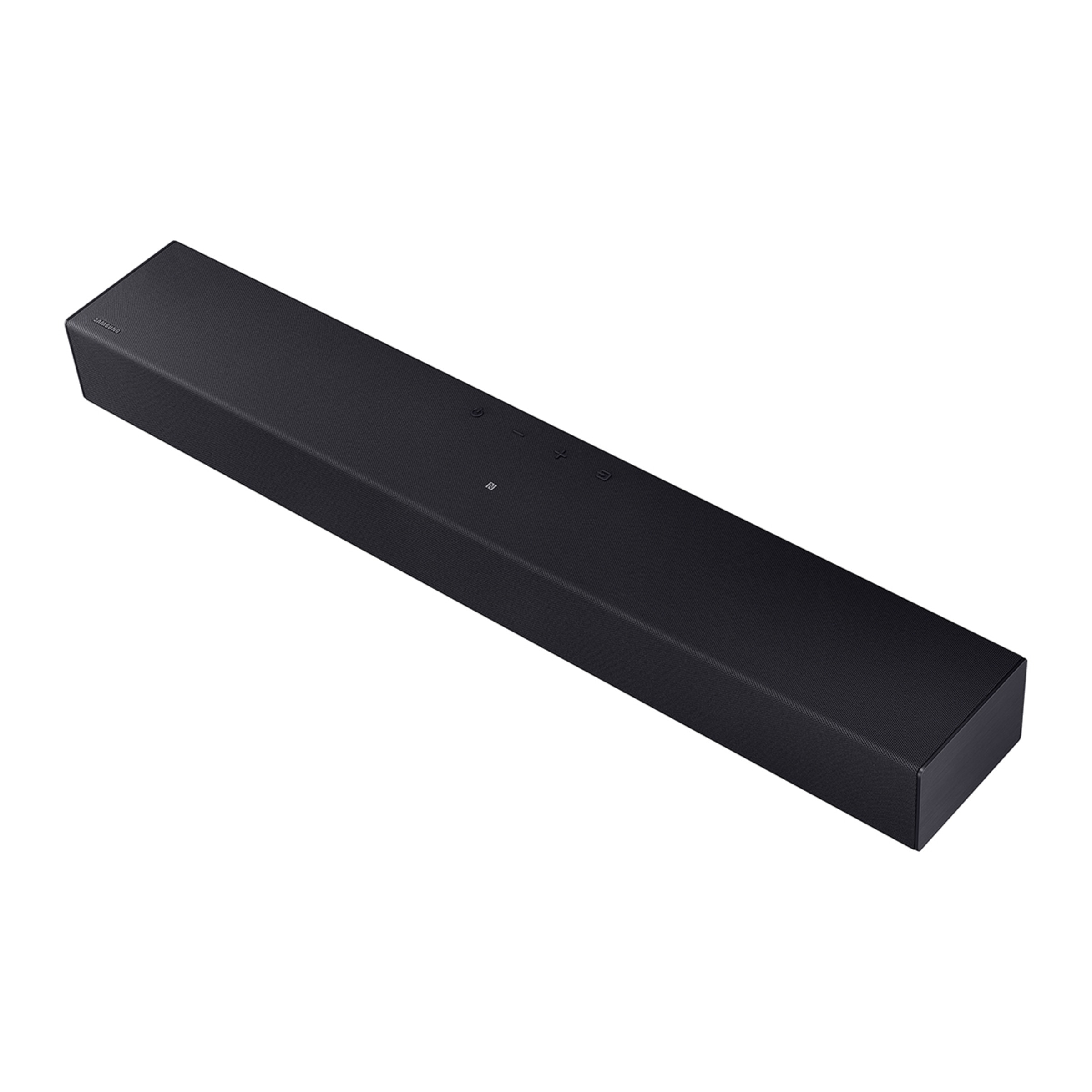 Barra de sonido Samsung HW-B400F, Dolby 2.0 con 4 altavoces, 40W Negro titanium-1