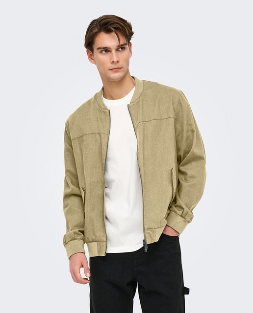 Imagem 0 de Casaco Regular Fit de Viscose e Linho