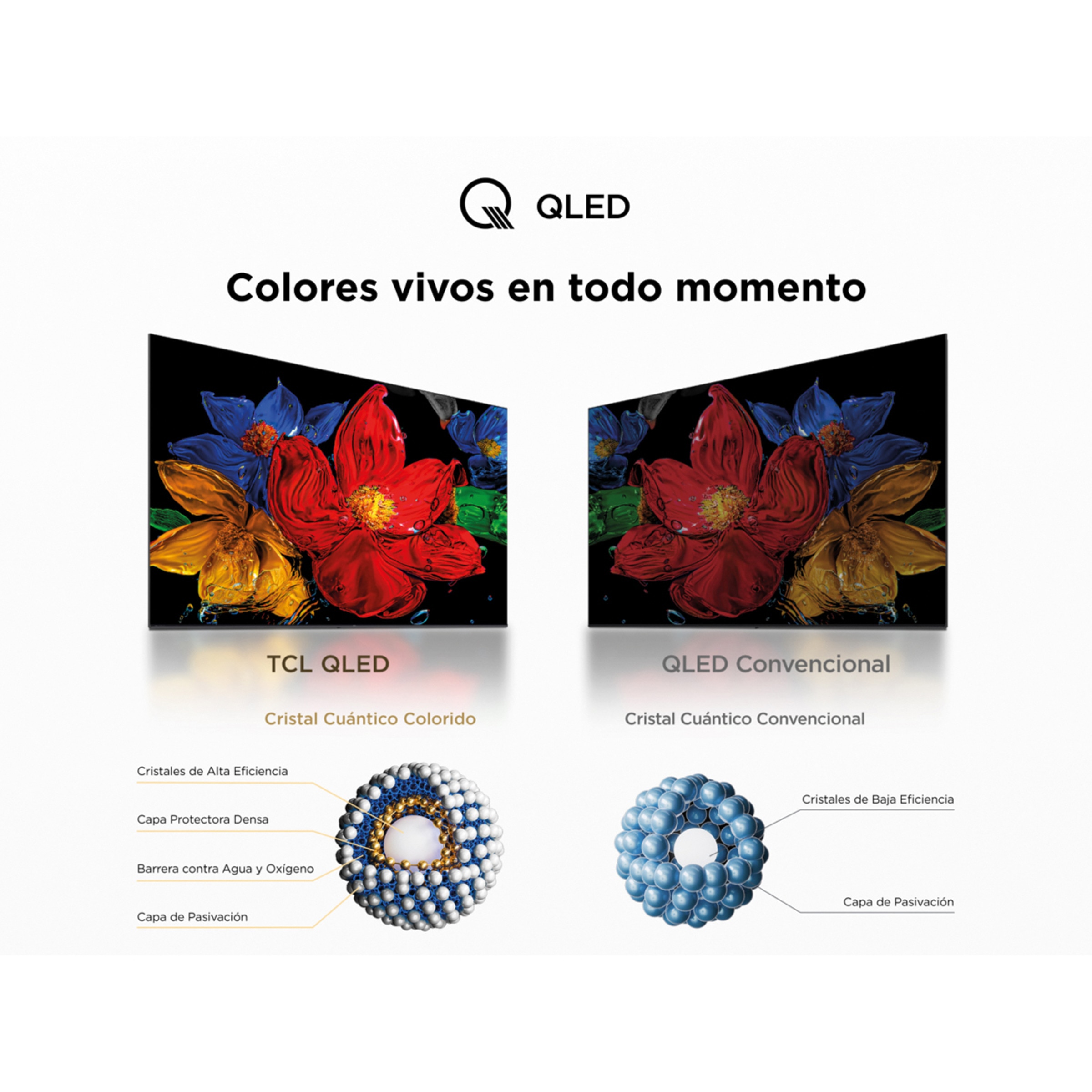 TV QLED 81,28 cm (32") TCL 32S5K, Full HD, Smart TV con Android TV, HDR, compatible con Google Cast & Google Home Titanio-3