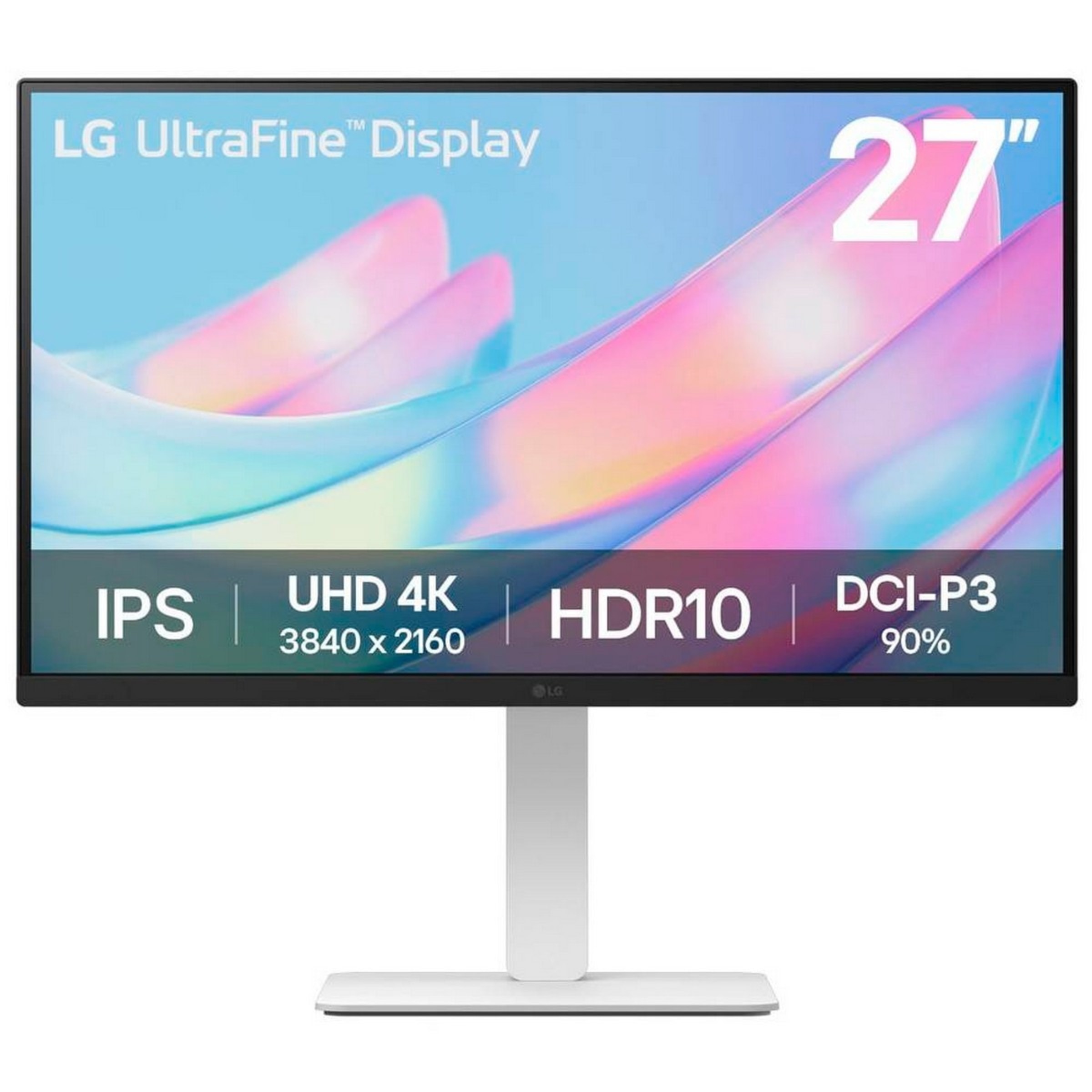 Monitor LG UltraFine 27US550-W IPS 27" 4K UHD 16:9 60Hz - Branco 1