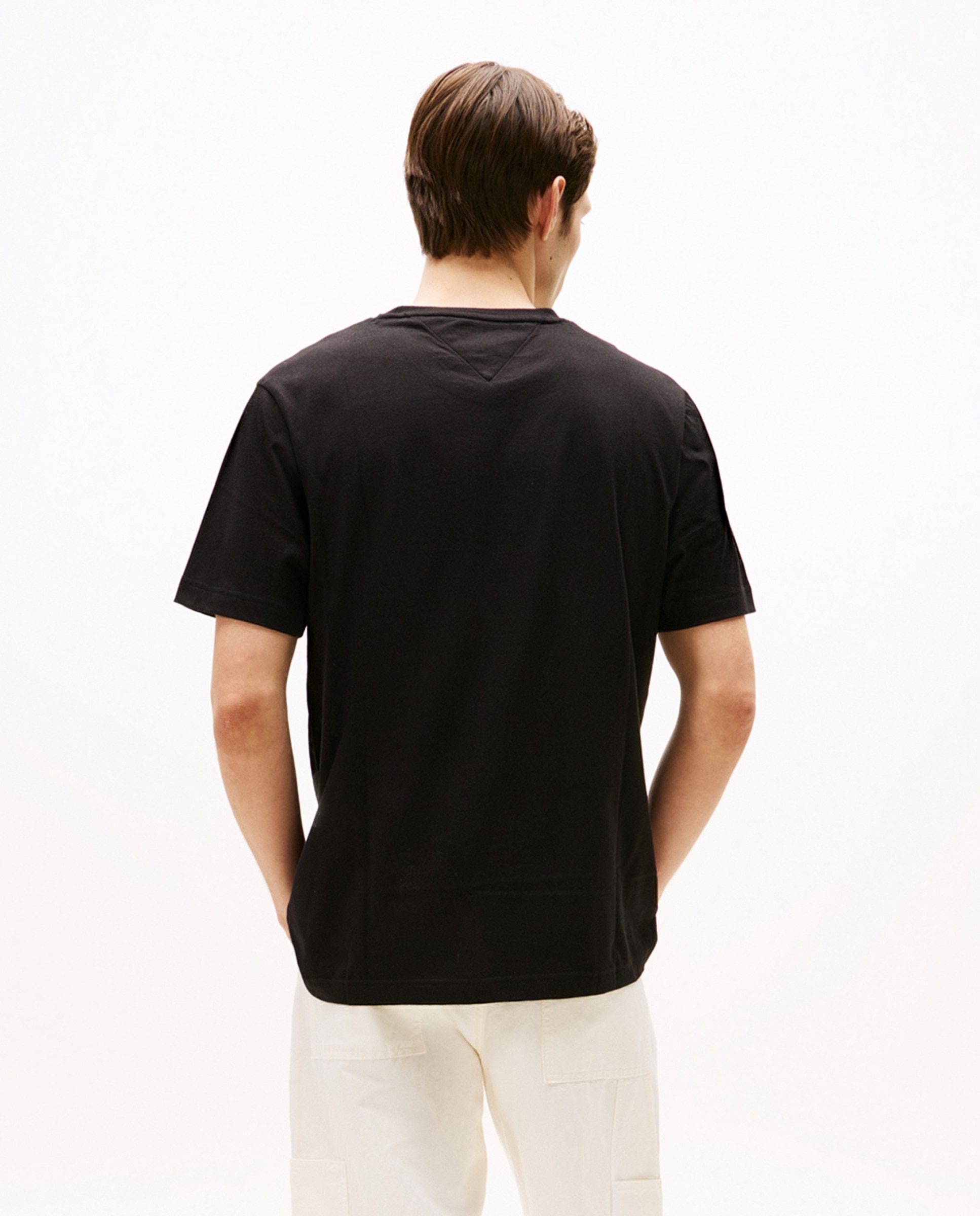 T-shirt Essential Estampada Regular Fit Preto-2