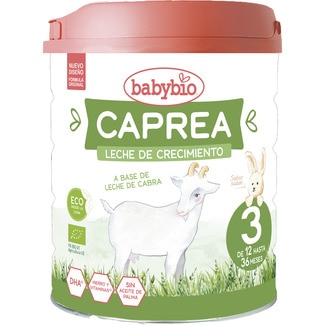 Caprea leche de crecimiento 3 ecológica a base de leche de cabra de 10 meses a 3 años lata 800 g - Babybio