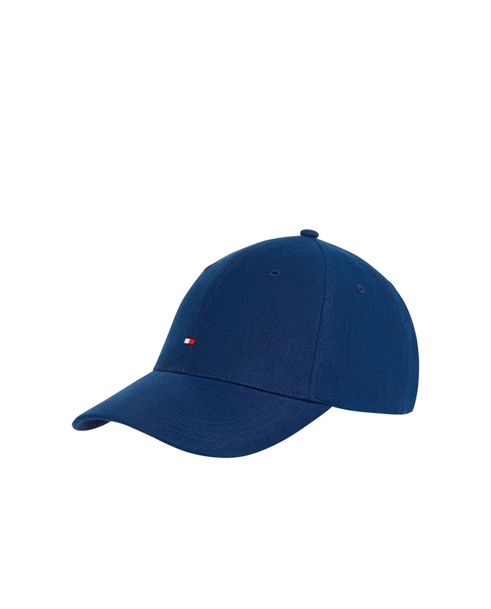 Boné de Algodão Liso com Branding Bordado Tamanhos Grandes Azul-1