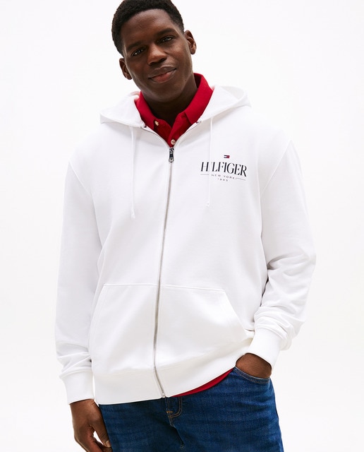 Imagem 0 de Sweatshirt com Capuz e Fecho de Correr Tamanhos Grandes