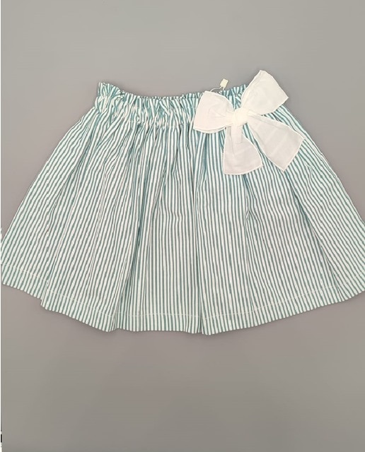 Imagen 0 de Falda seersucker  con lazo