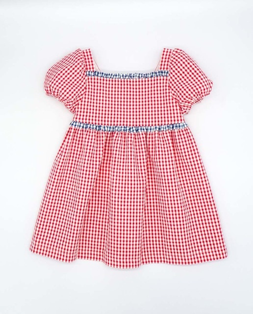 Imagen 0 de Vestido manga abullonada