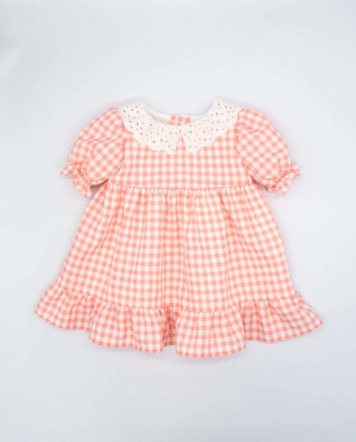 Imagen 0 de Vestido vichy plumeti