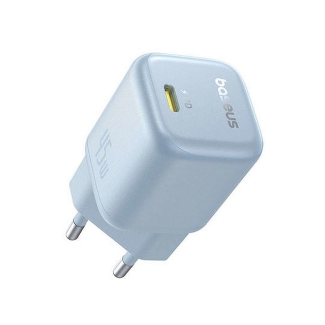 Imagem 0 de Carregador Baseus PicoGo GaN Fast Charger Ultra-Mini 45W USB-C - Azul
