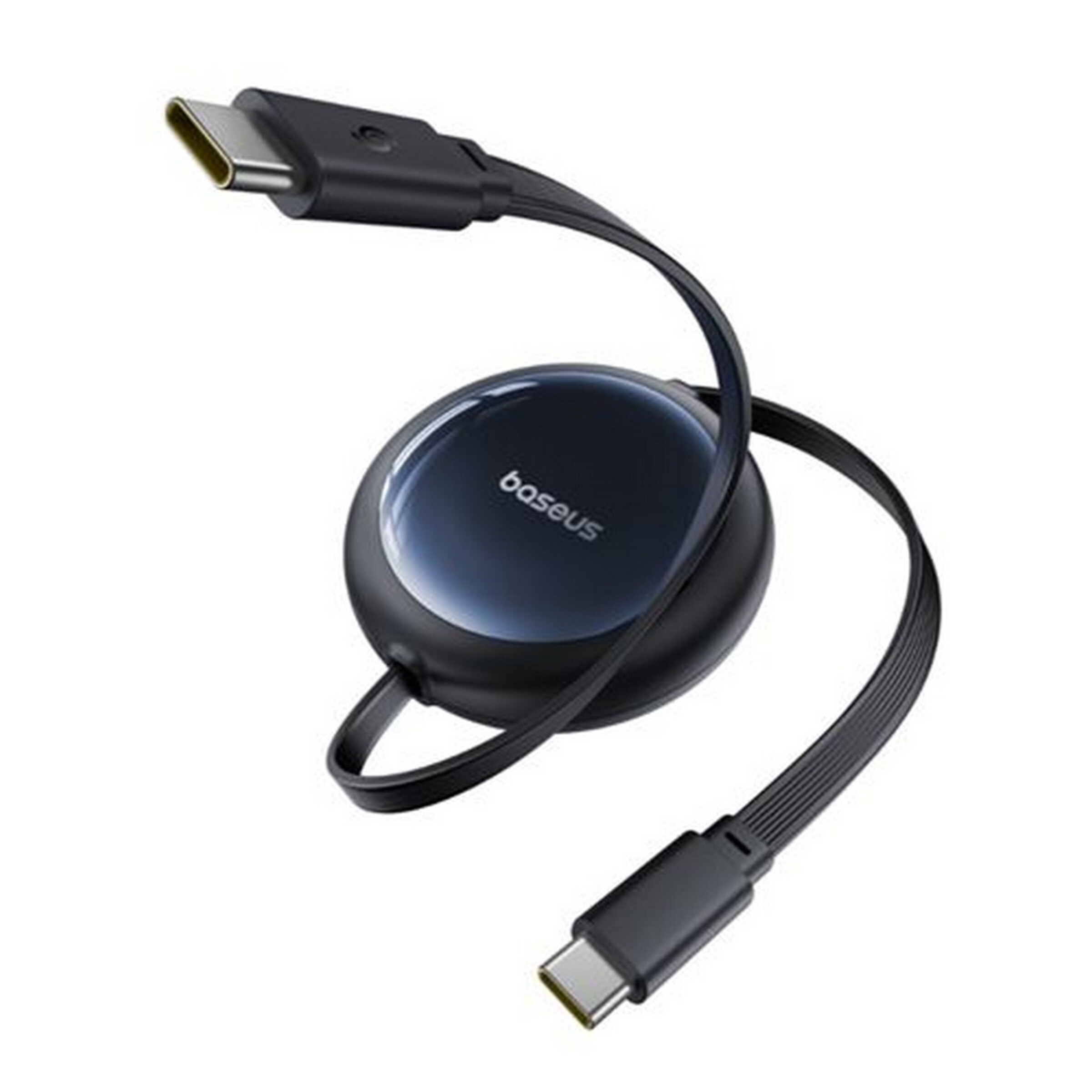 Cabo Compacto Baseus-Nomos de Carga Rápida USB-C a USB-C 100W 1,5m - Preto 1