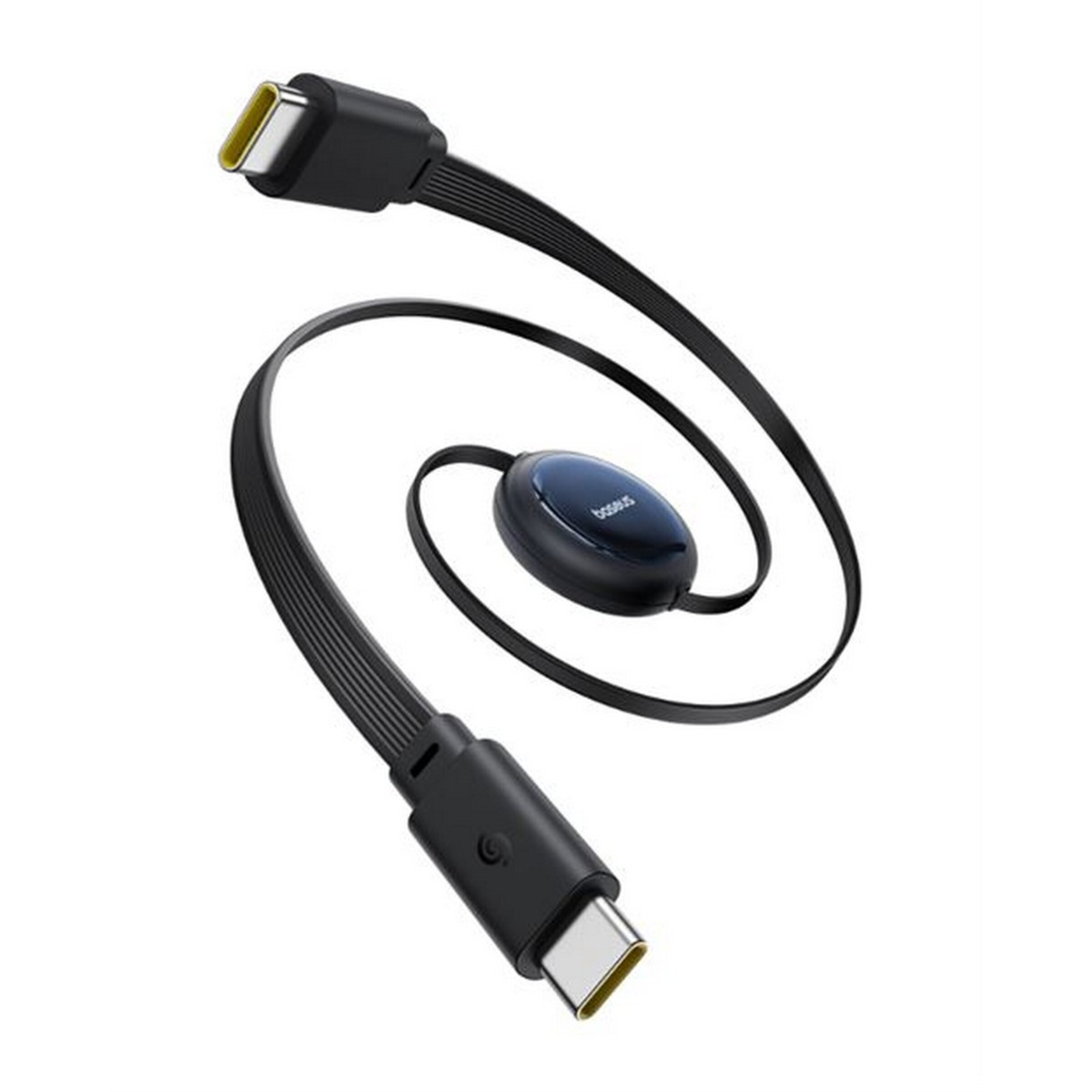 Cabo Compacto Baseus-Nomos de Carga Rápida USB-C a USB-C 100W 1,5m - Preto 3