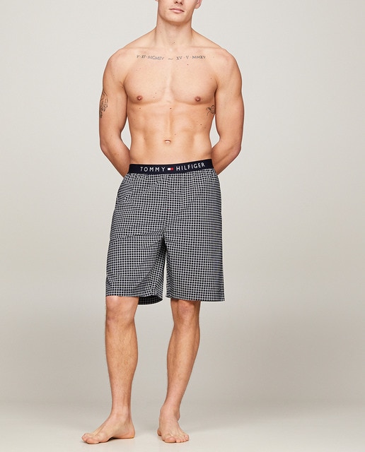 Imagen 0 de Pantalón corto de pijama de tela de Tommy Hilfiger