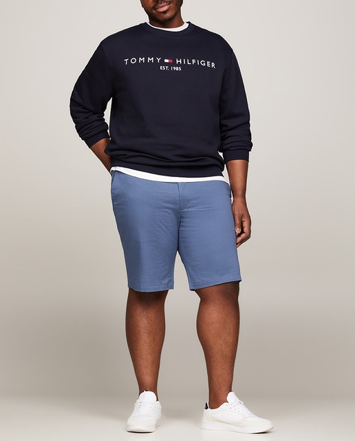 Imagen 0 de Bermuda de algodón de estructura de hombre tallas grandes