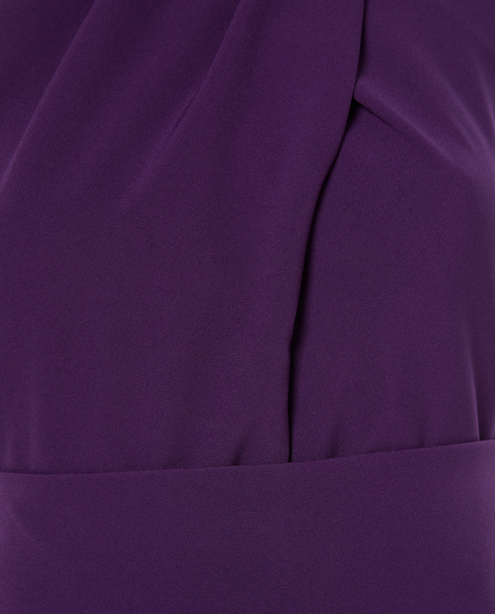 Macacão com Decote Halter Roxo-5