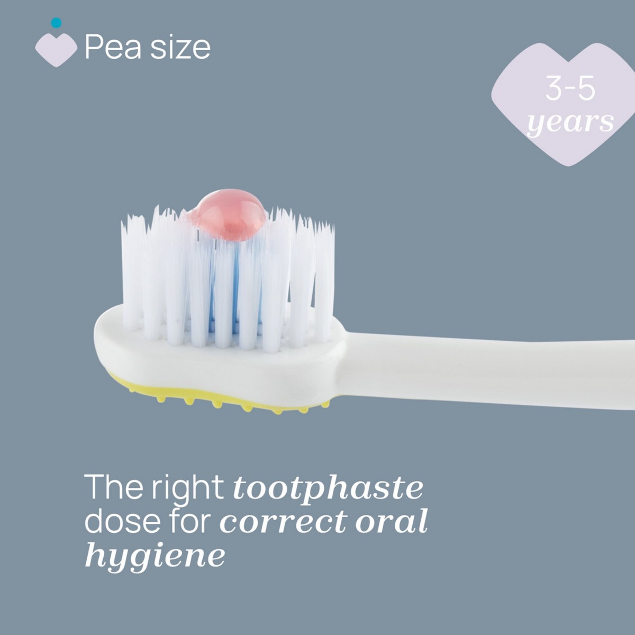 Escova de dentes Bipack 3-6Y 5