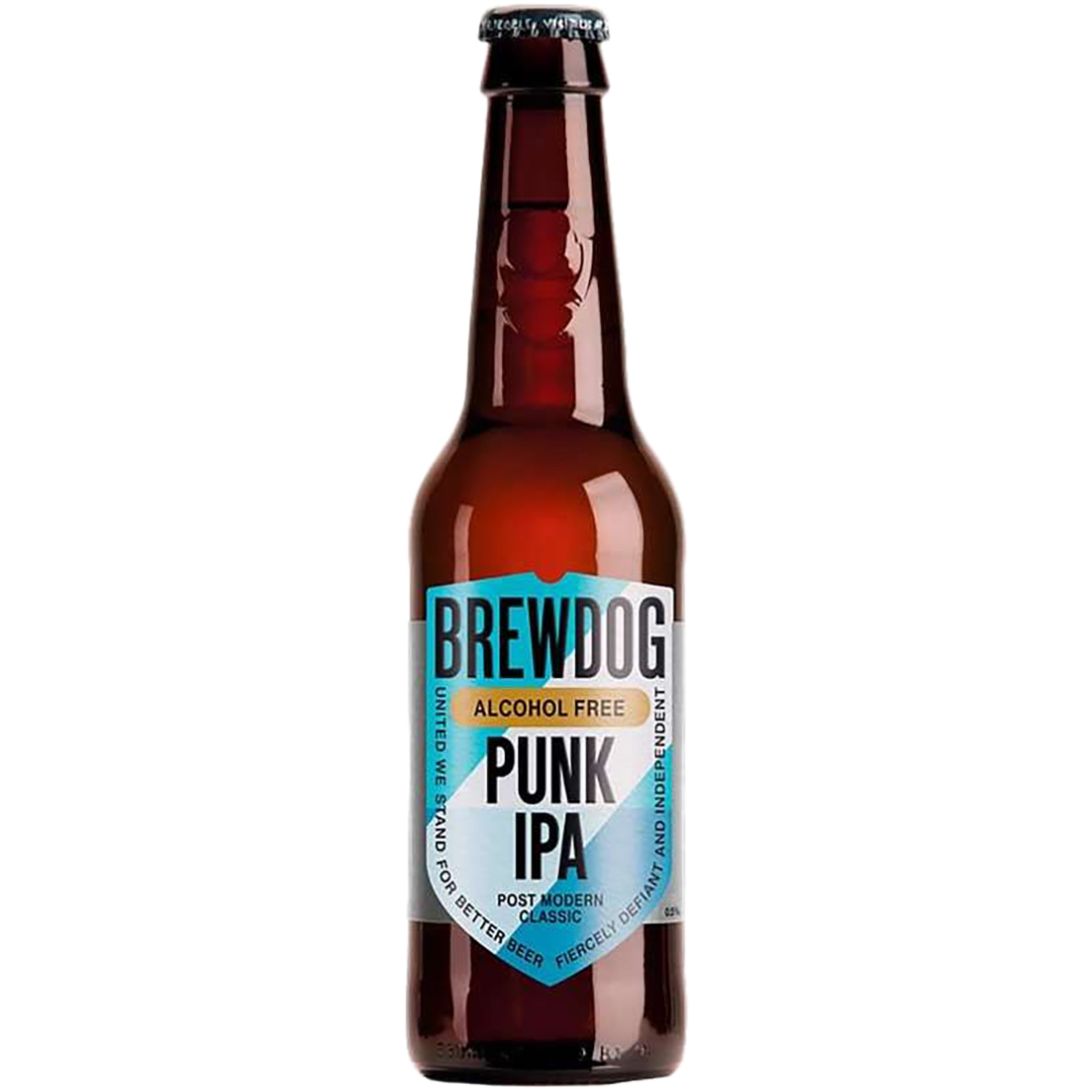 cerveza sin alcohol Punk Ipa botella 33 cl