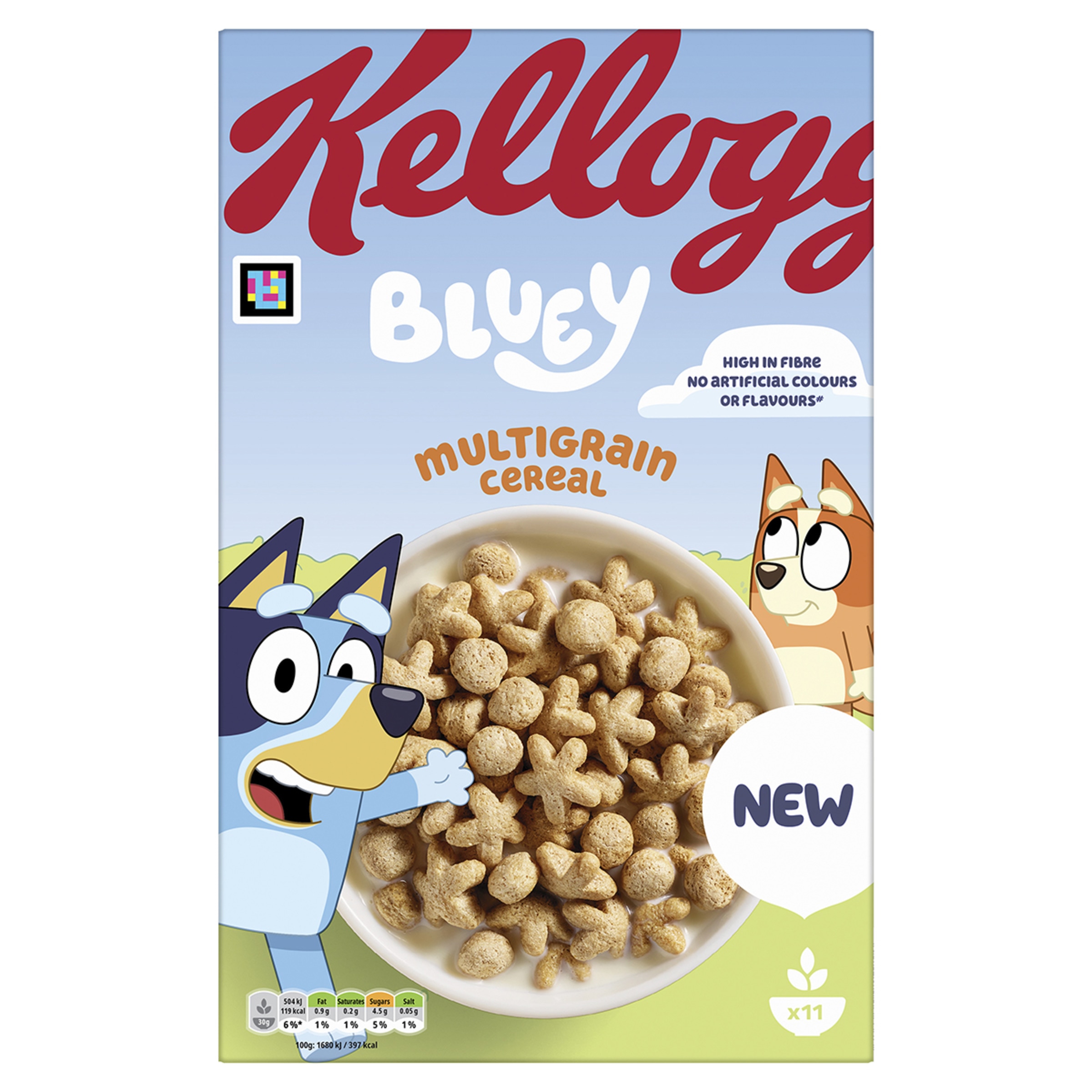 Bluey cereales de desayuno paquete 350 g