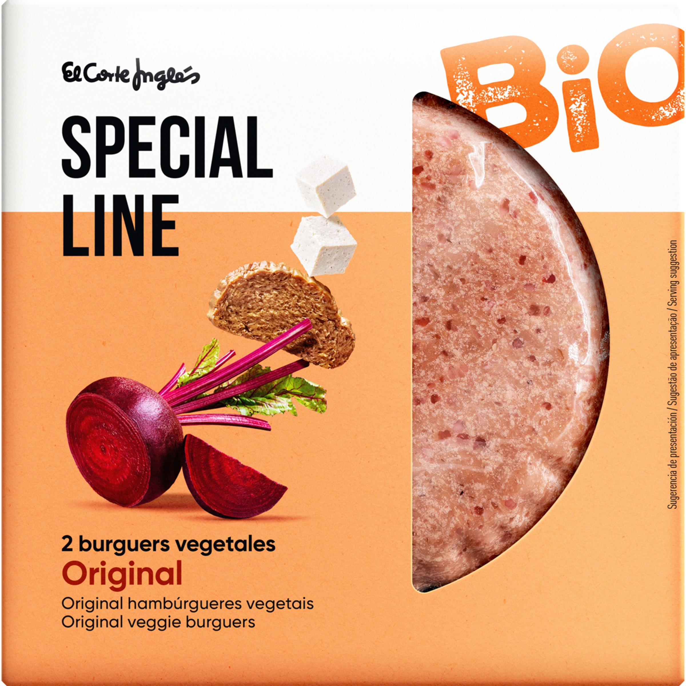 Bio hamburguesa vegetal original envase 200 g