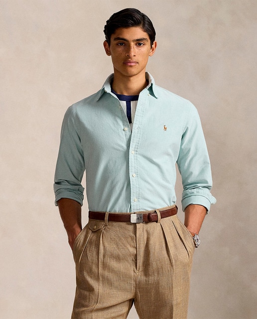 Imagem 0 de Camisa Oxford de Algodão Custom Fit