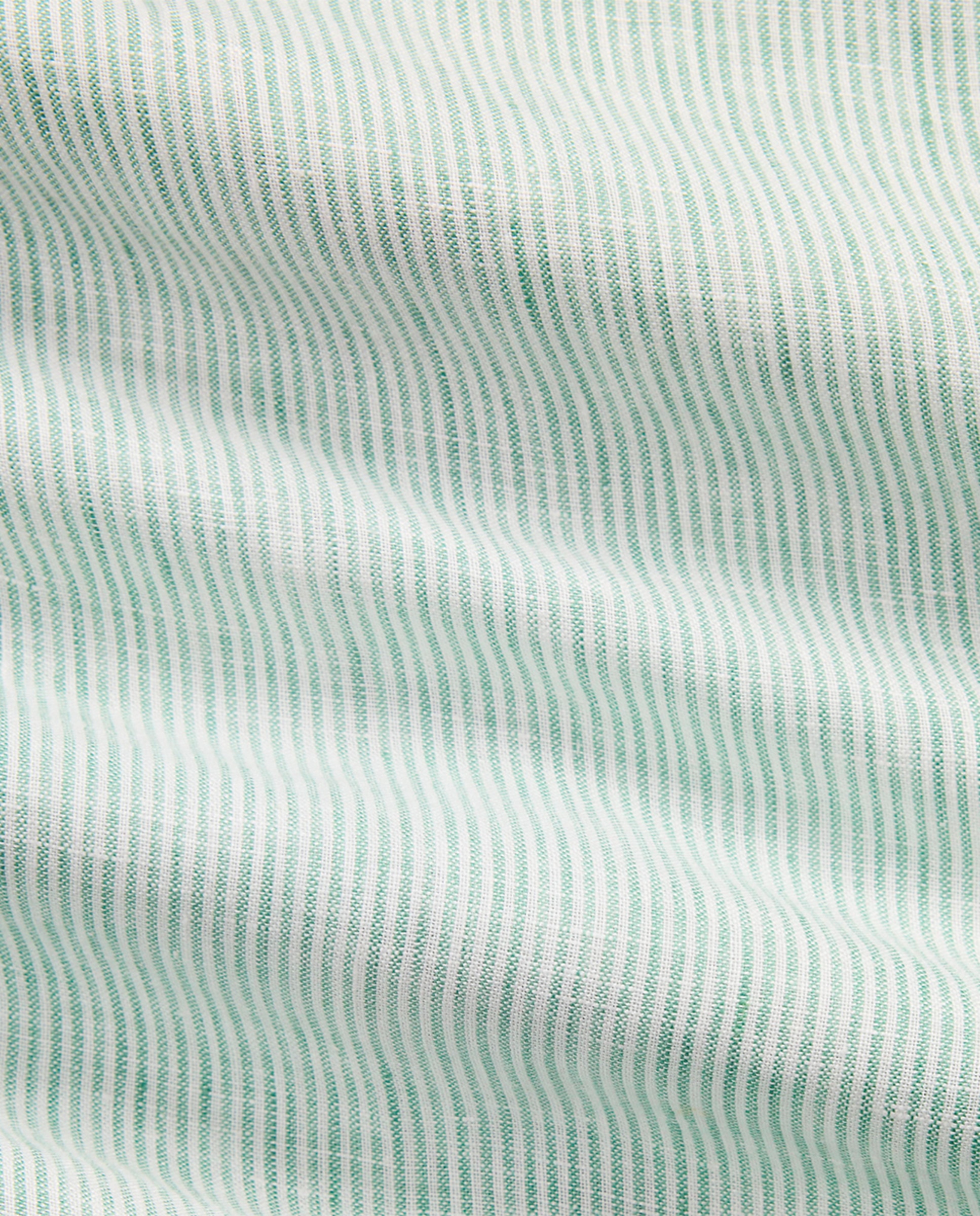 Camisa de Linho Custom fit Verde-claro-6