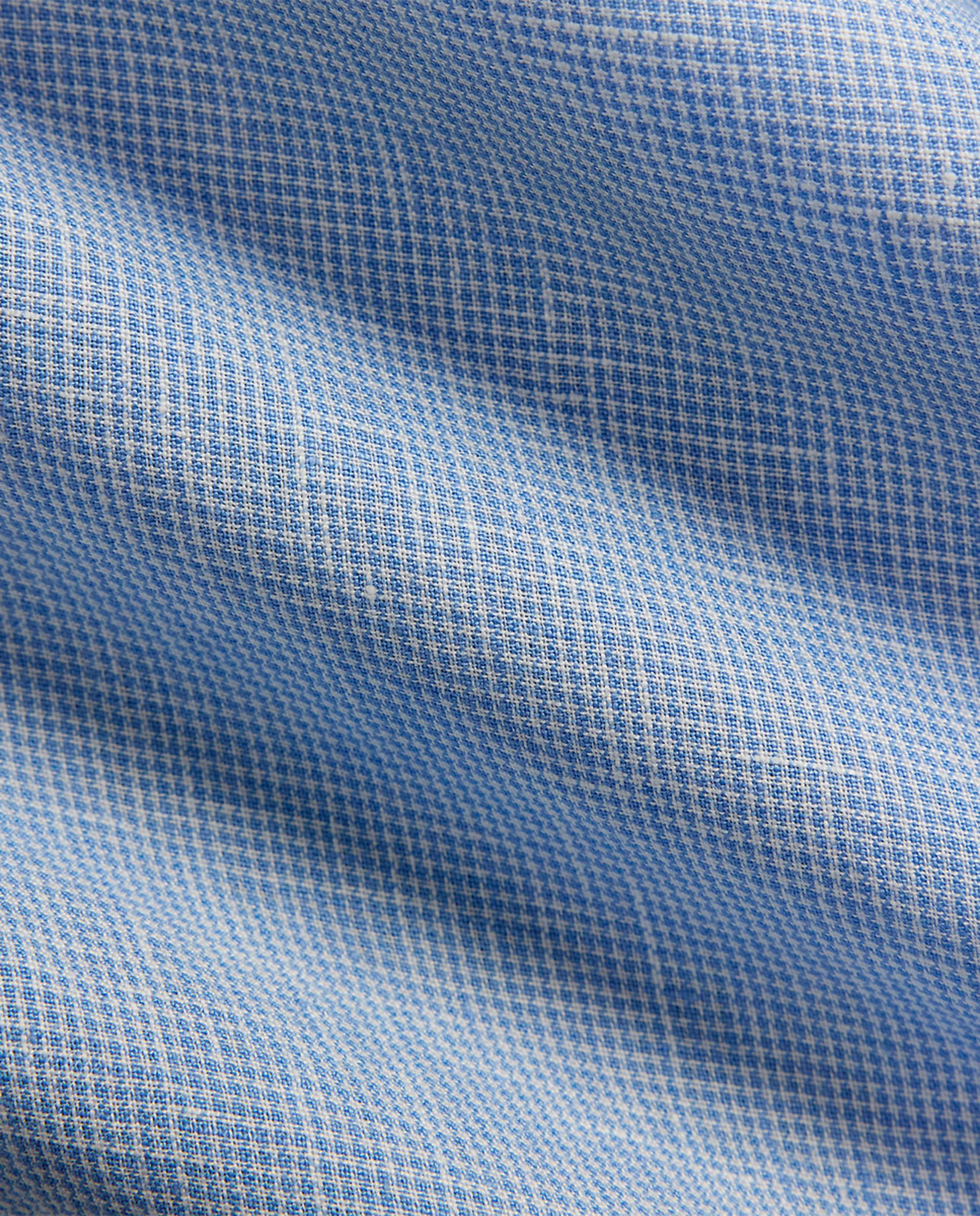 Camisa de Linho Fun Classic fit Azul-5