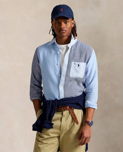 Imagen 0 de Camisa de hombre de lino Fun Classic fit