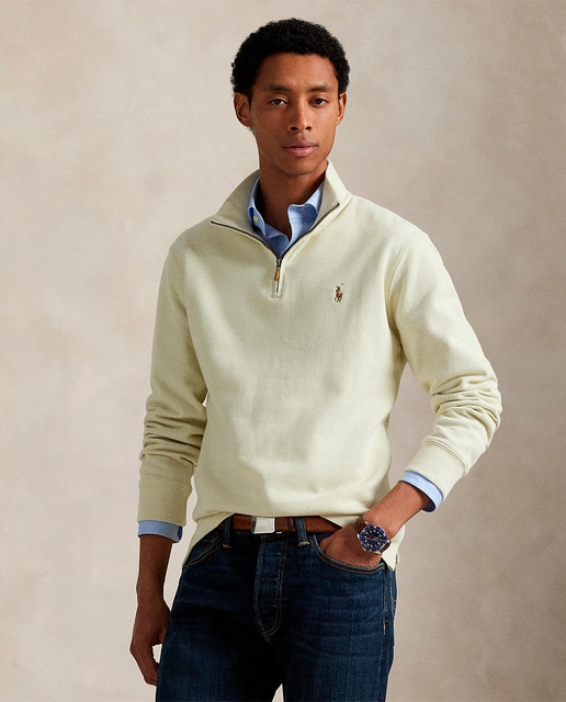 Imagen 0 de Jersey de hombre Estate-Rib de cremallera corta tallas grandes