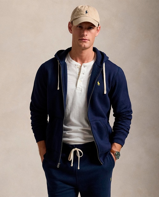 Imagen 0 de Sudadera de hombre de felpa con capucha