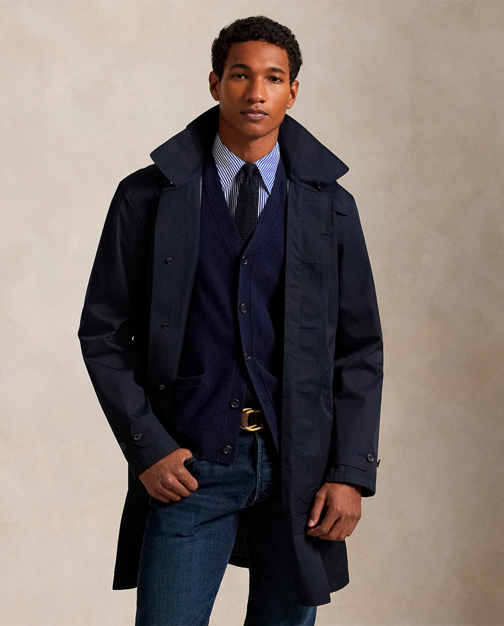 Polo Ropa De Marca El Capote Abrigo Tres Cuartos Polo Soft Con