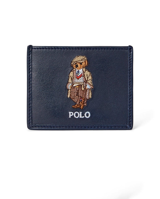 Imagem 0 de Porta-Cartões em Pele com Polo Bear