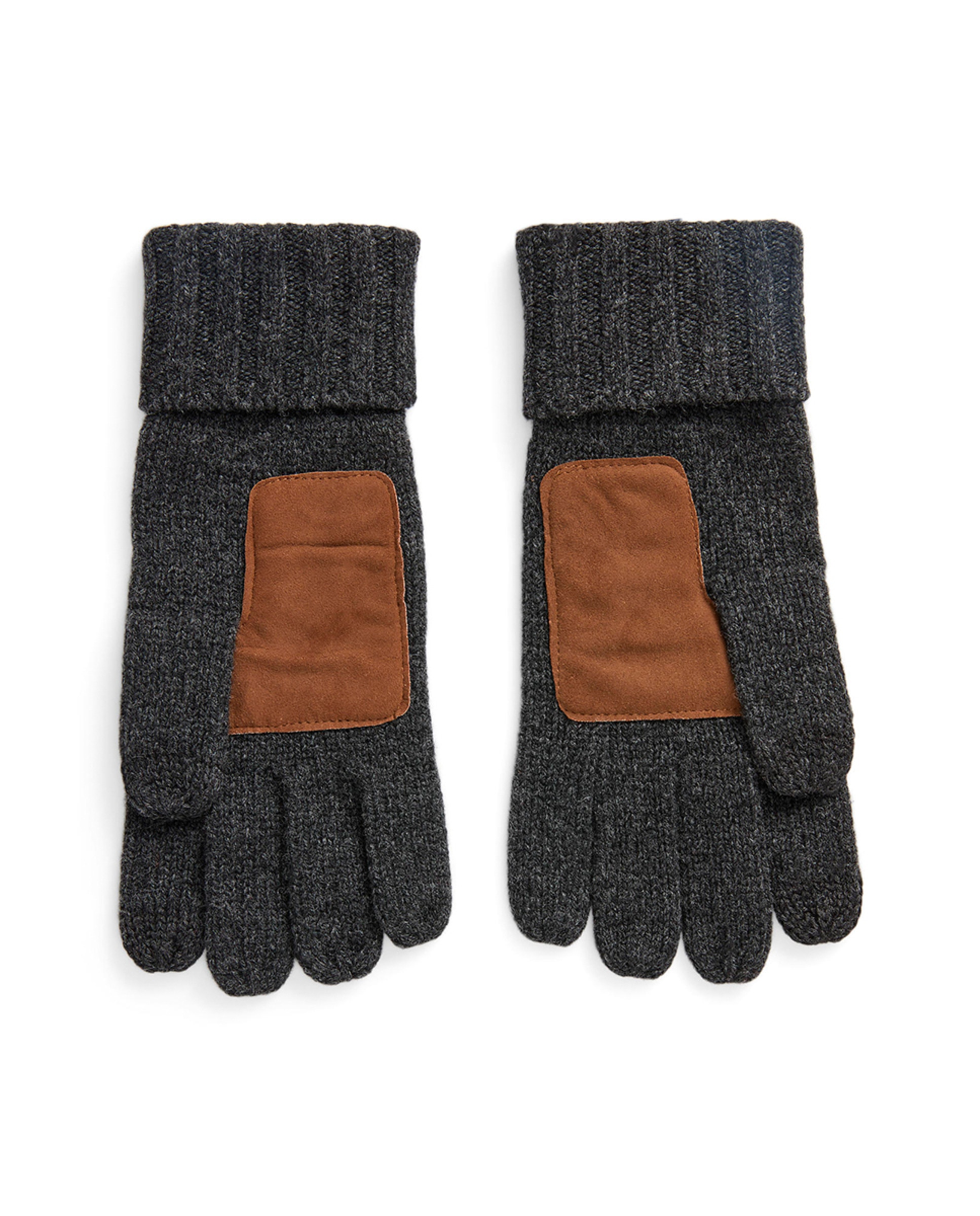 Luvas Tácteis de Lã Merino Cinzento-2