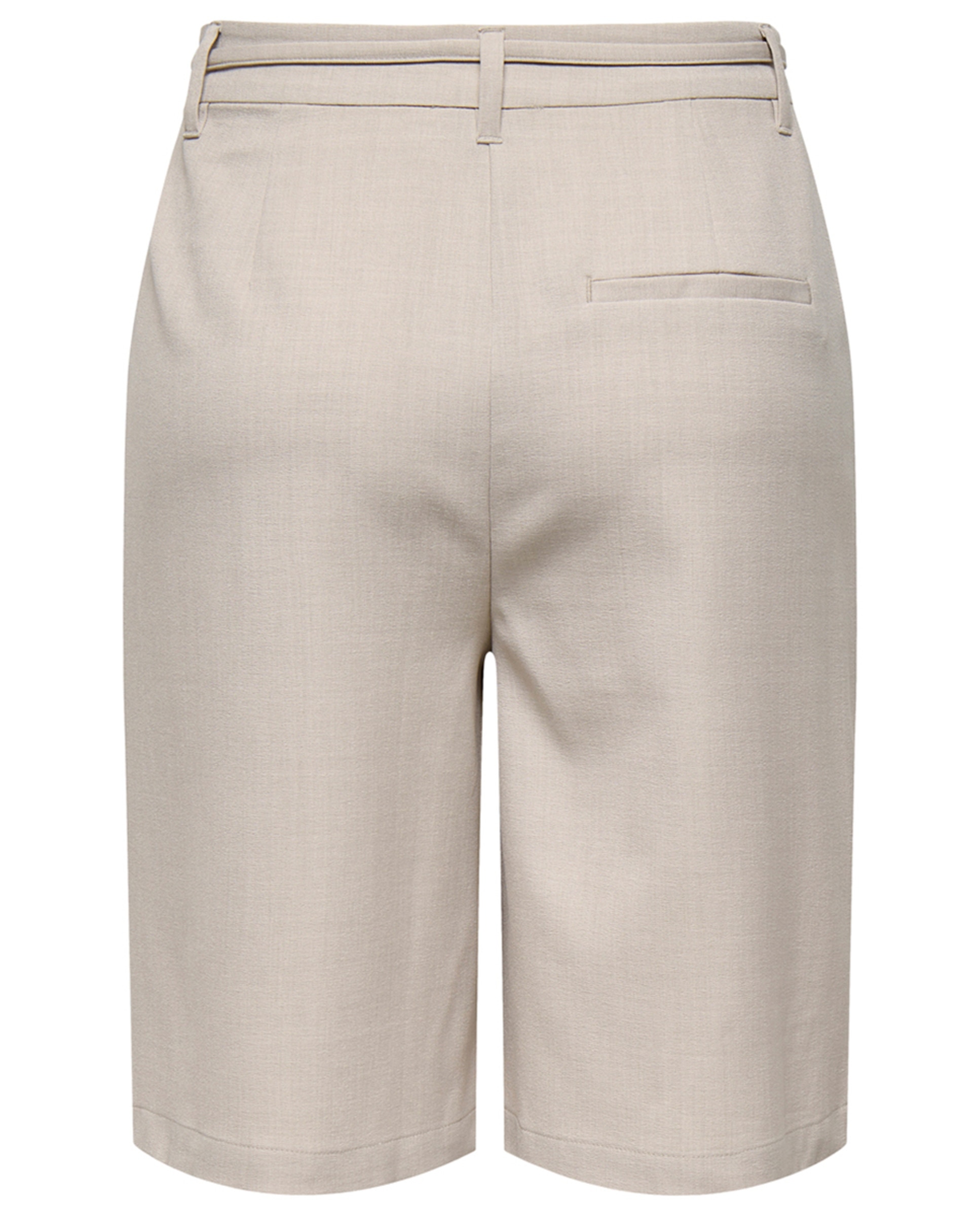 Bermudas com Cinto Bege-6