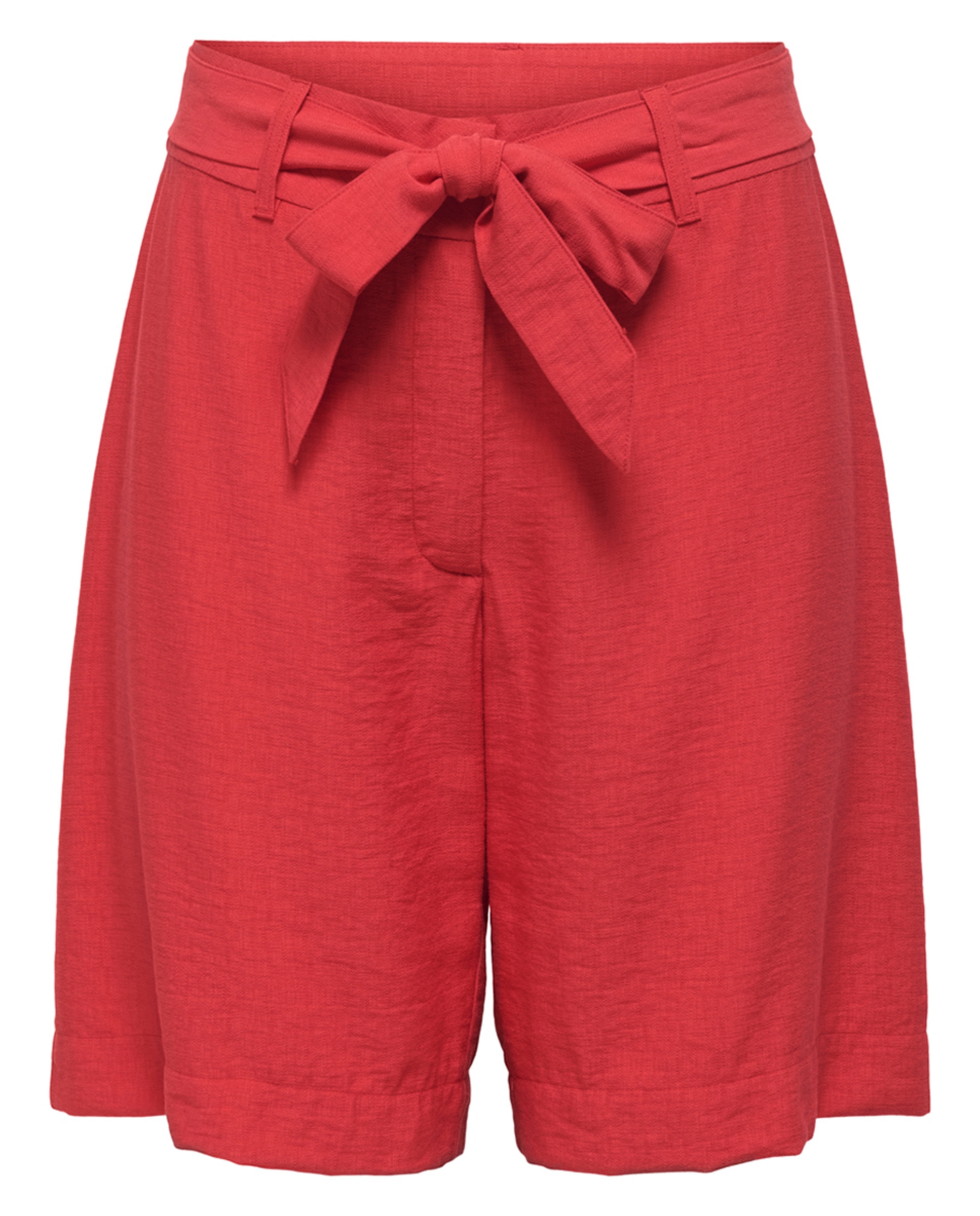 Bermudas com Cinto Vermelho-6