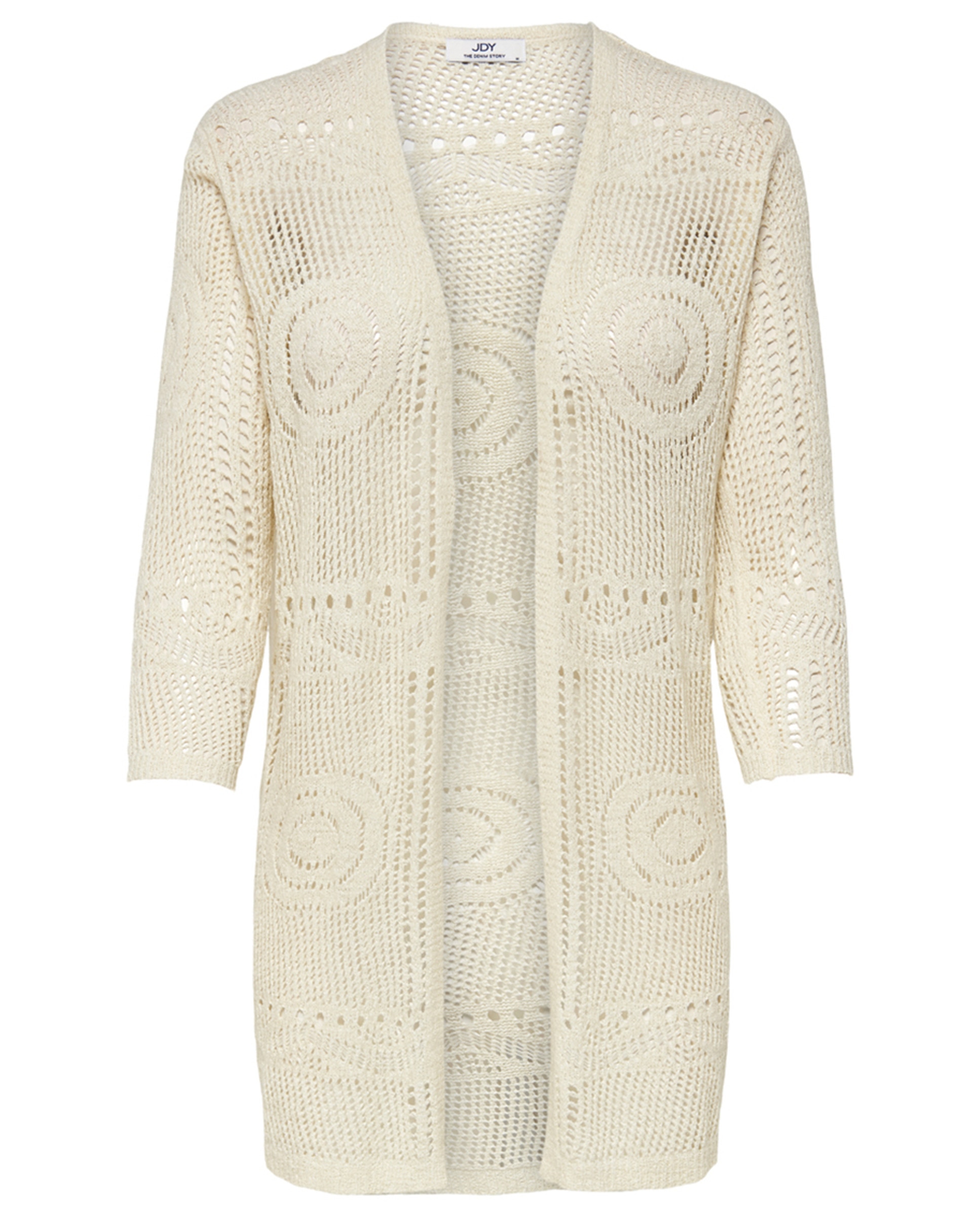 Kimono de Manga 3/4 Creme-5