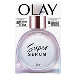 Gesichtsserum Super 5 Vorteile in 1 besseres Hautbild, gleichmäßigerer Teint Dosierspender 50 ml straffere Haut, sichtbar weichere Linien und lang anhaltende Feuchtigkeitszufuhr