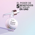 Gesichtsserum Super 5 Vorteile in 1 besseres Hautbild, gleichmäßigerer Teint Dosierspender 50 ml straffere Haut, sichtbar weichere Linien und lang anhaltende Feuchtigkeitszufuhr