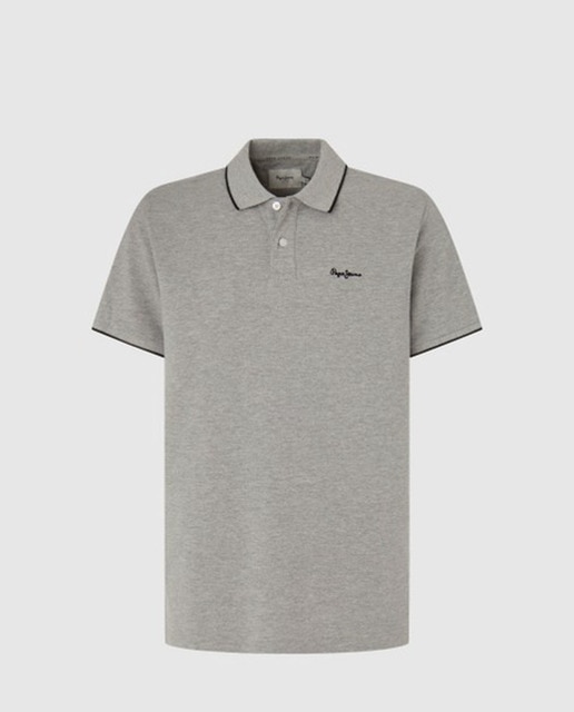 Imagen 0 de Polo de hombre manga corta contraste