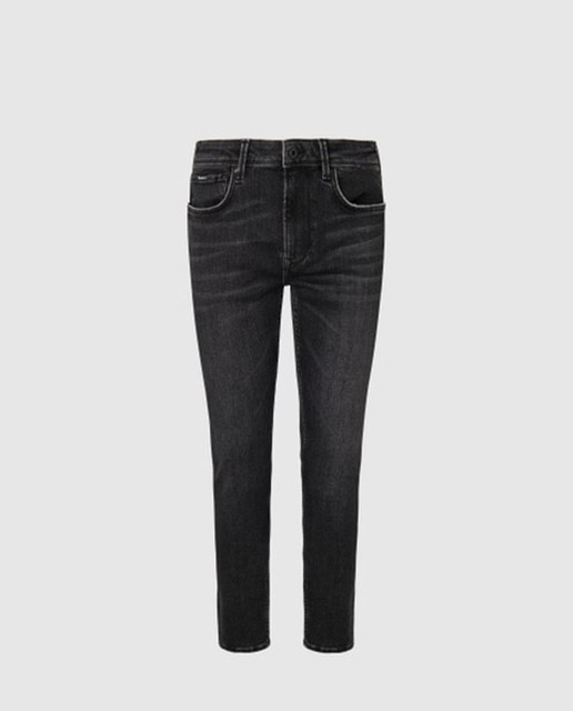 Imagen 0 de Vaquero de hombre fit skinny de efecto desgastado