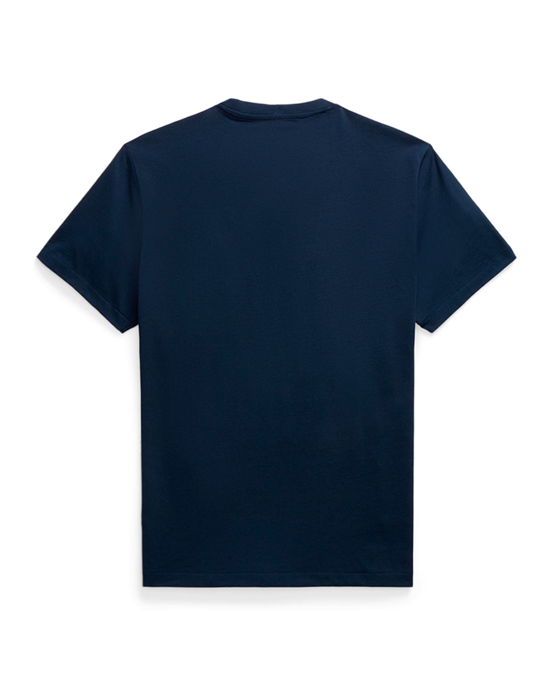Camisola de Pijama de Malha de Algodão com Logótipo Azul-marinho-4