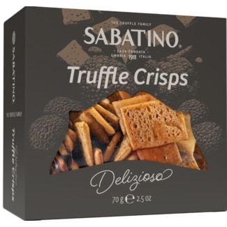 Tostas com Trufas embalagem com - Sabatino Tartufi