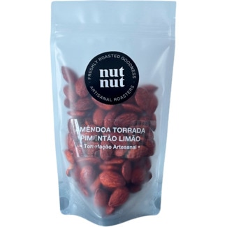 Amêndoas Tostadas Chilli-Limão embalagem 150 g - Nutnut