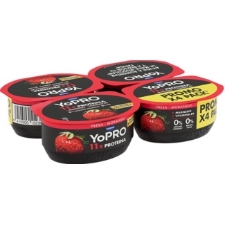 Morango Pack 4 unidades embalagem 120 g - Yopro