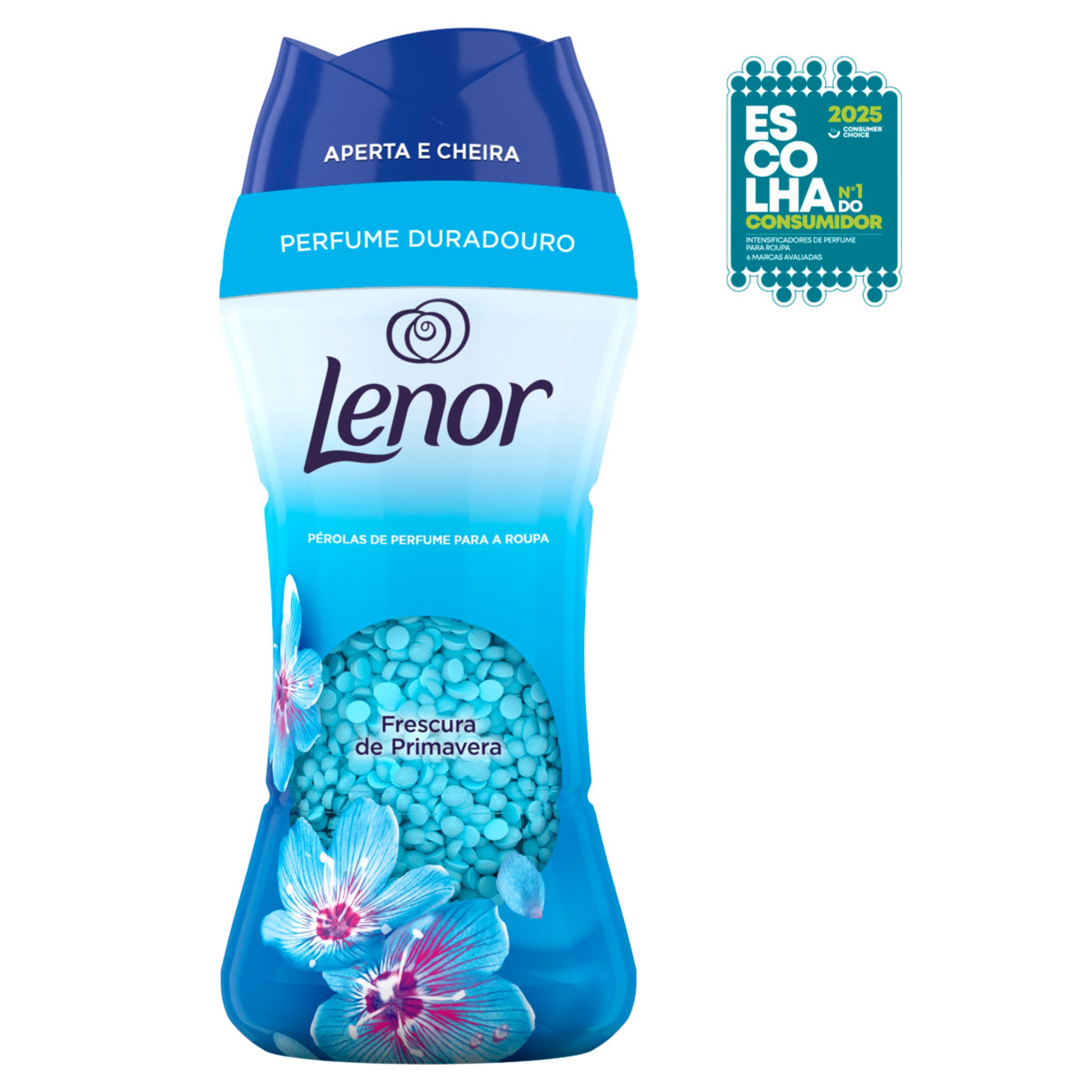 Intensificador Perfume Pérolas Frescura Primavera embalagem 195 g