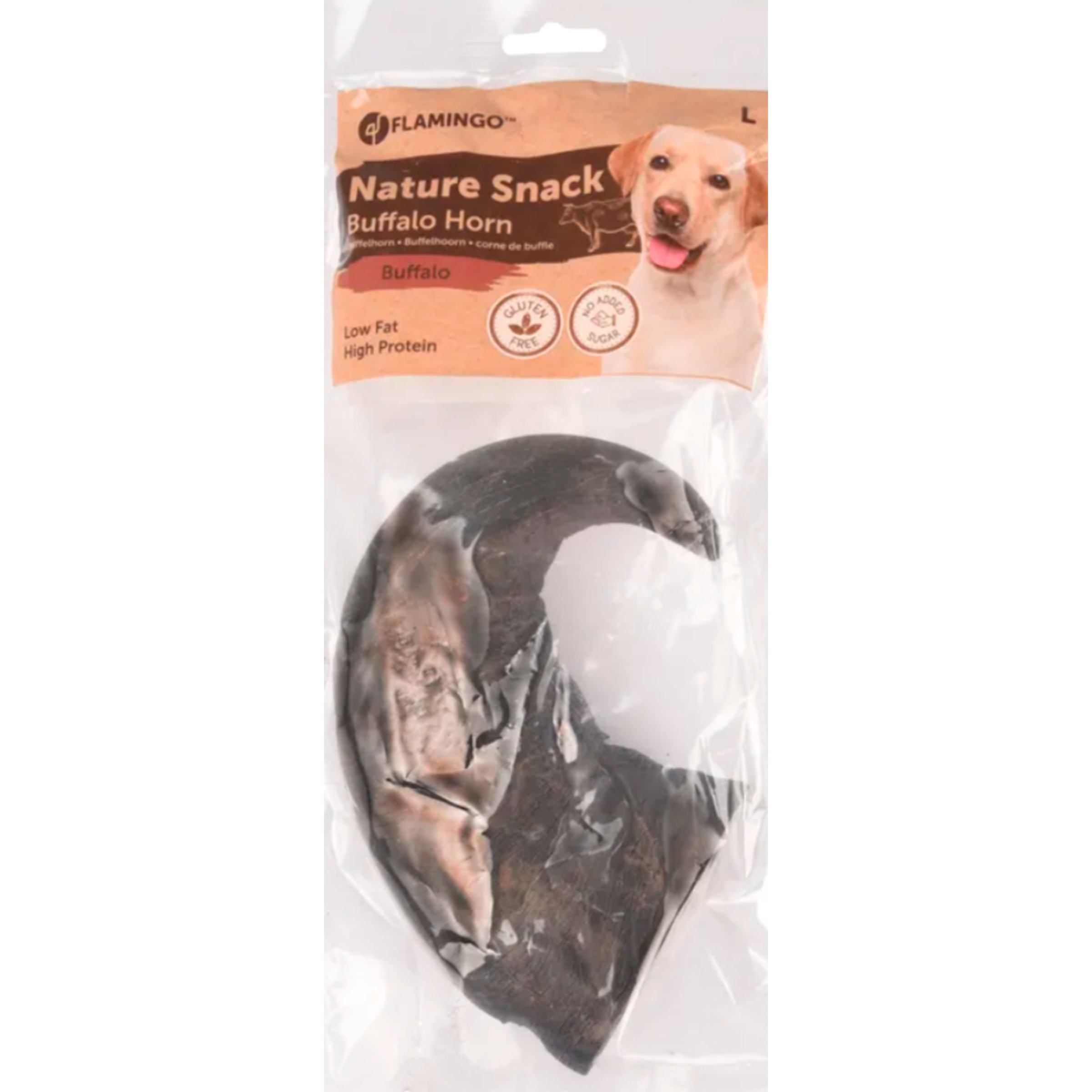 Snack para Cão Chifre de Búfalo 1 embalagem