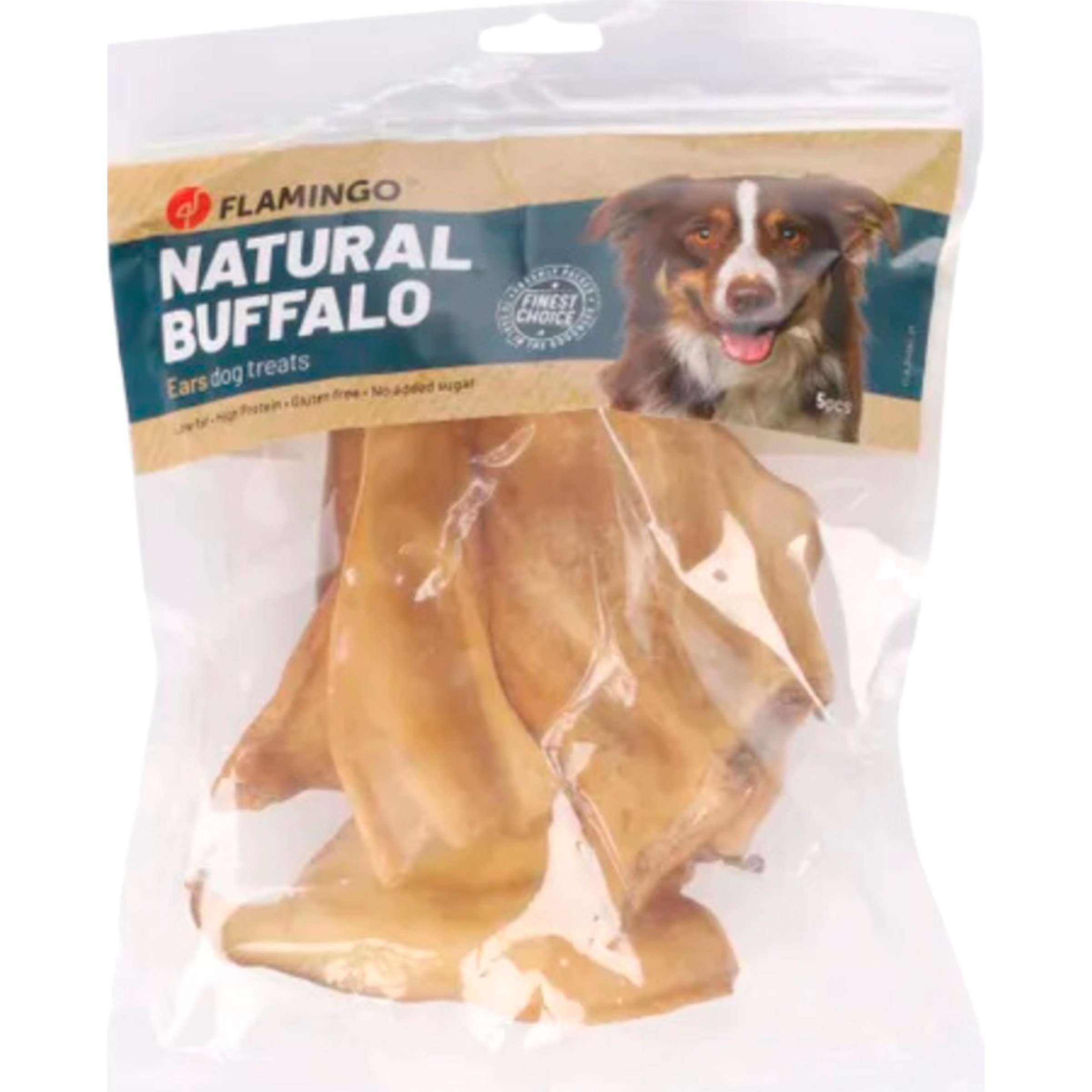 Snack para Cão Orelhas de Búfalo 1 embalagem